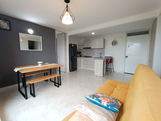 Apartamento de 2 alcobas en venta en Ricaurte, Ricaurte, 49 m² · foto 2 de 9