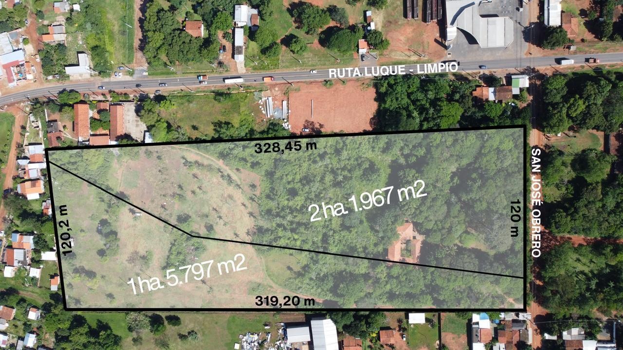En Venta Amplio Terreno a metros de la Ruta Luque - Limpio — foto 3