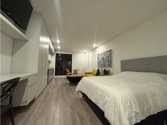 Apartaestudio en venta en Santa Barbara, Bogotá, 36 m² · foto 3 de 5