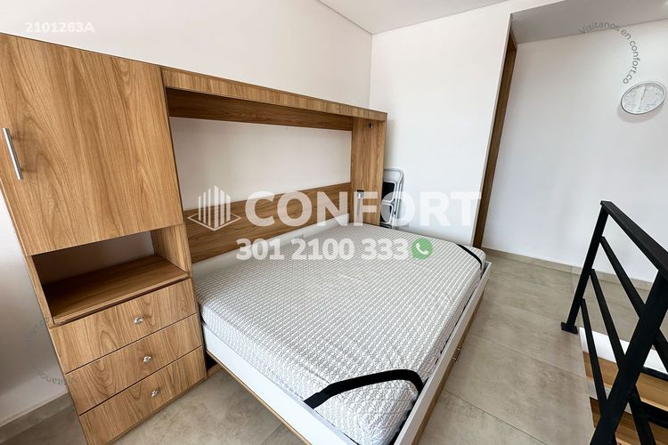 Apartamento de 1 alcoba en arriendo en Las Acacias, Medellín, 50 m² · foto 8 de 19