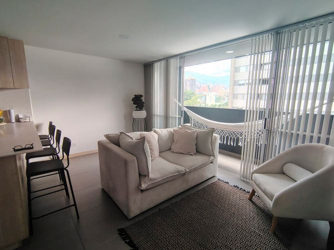 Apartamento de 2 alcobas en arriendo en Santa Fe, Medellín, 68 m² · foto 4 de 19