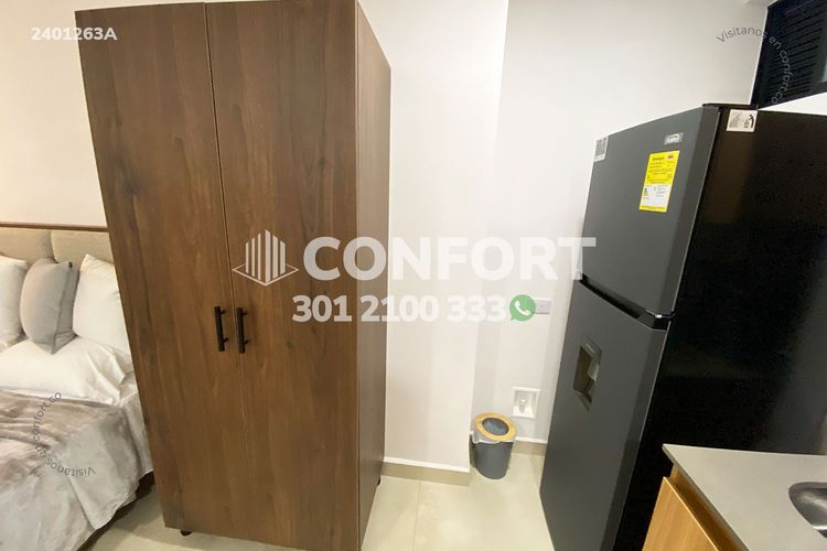 Apartamento de 1 alcoba en arriendo en Las Acacias, Medellín, 28 m² · foto 3 de 14
