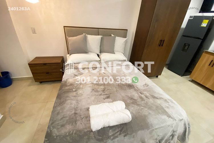 Apartamento de 1 alcoba en arriendo en Las Acacias, Medellín, 28 m² · foto 8 de 14