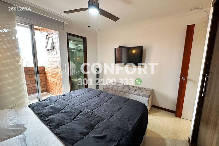 Apartamento de 2 alcobas en arriendo en Laureles, Medellín, 90 m² · foto 10 de 16