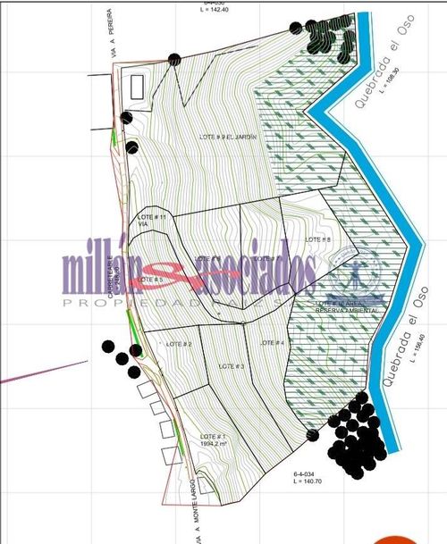 Lote en venta en Condina, Pereira, 1936 m² · foto 8 de 19