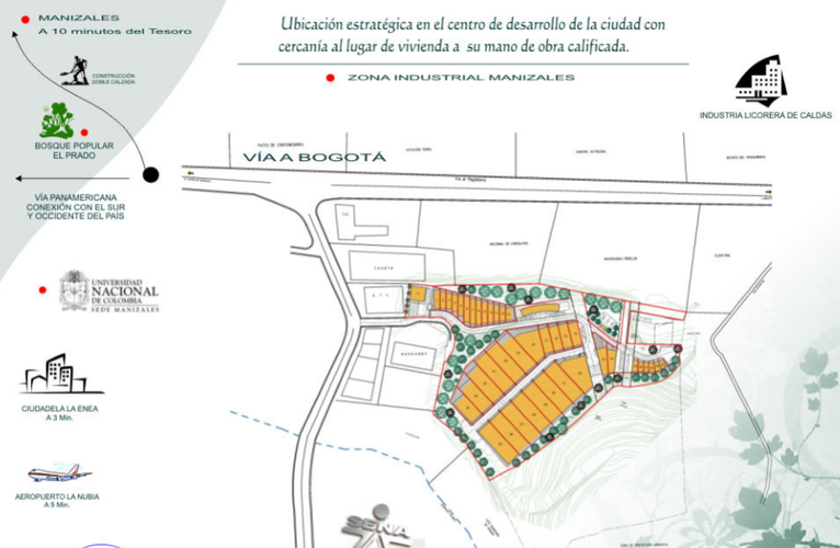 Lote en venta en Malteria, Manizales, 22946 m² · foto 2 de 6