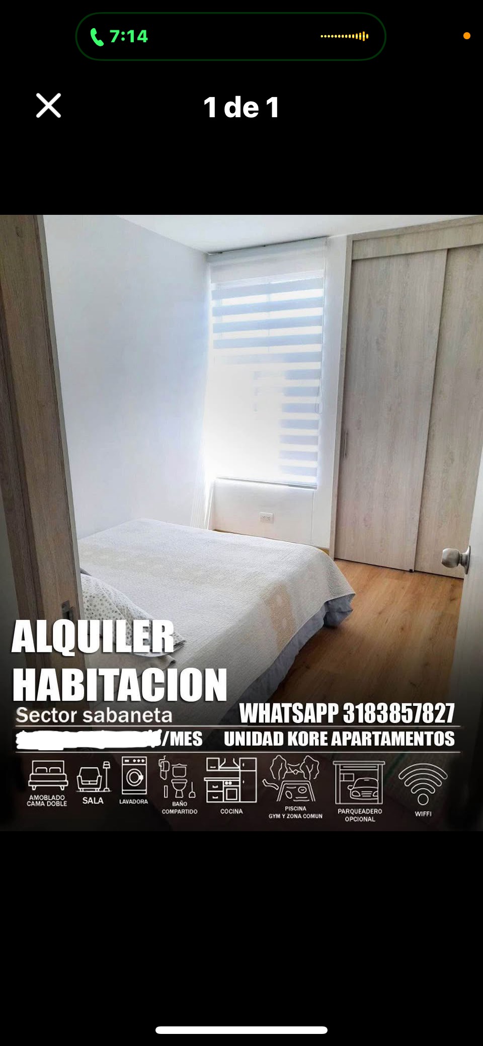 Habitación en Arriendo en Loma de la Doctora, Sabaneta