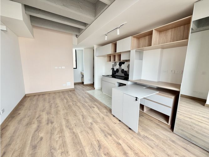 Apartaestudio en venta en La Castellana, Bogotá, 25 m² · foto 3 de 10