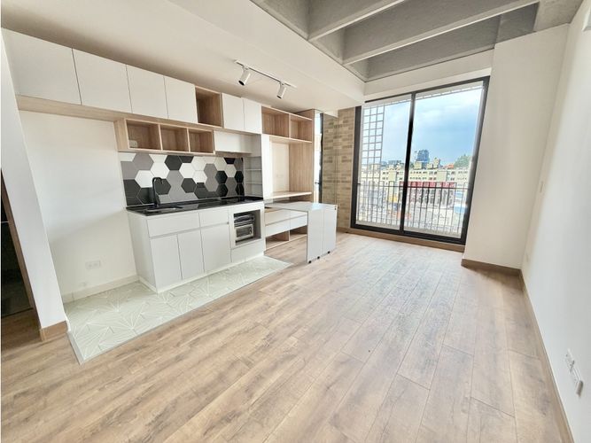 Apartaestudio en venta en La Castellana, Bogotá, 25 m² · foto 5 de 10