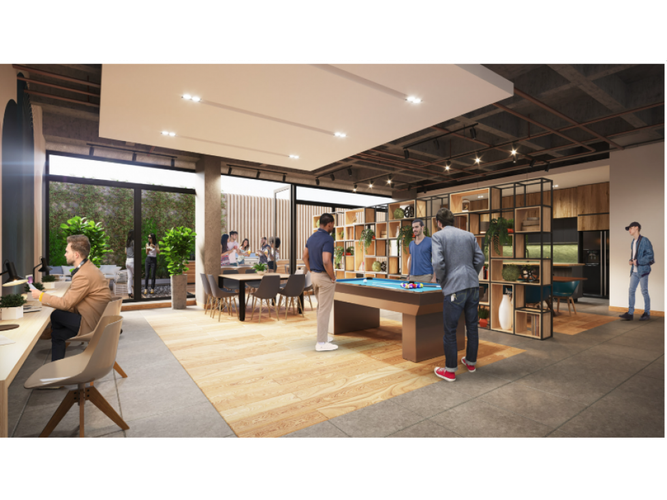 Apartaestudio en venta en Chapinero, Bogotá, 29 m² · foto 3 de 5