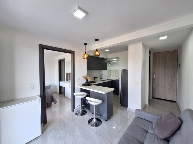 Apartamento de 1 alcoba en venta en La Flora, Cali, 36 m² · foto 5 de 24