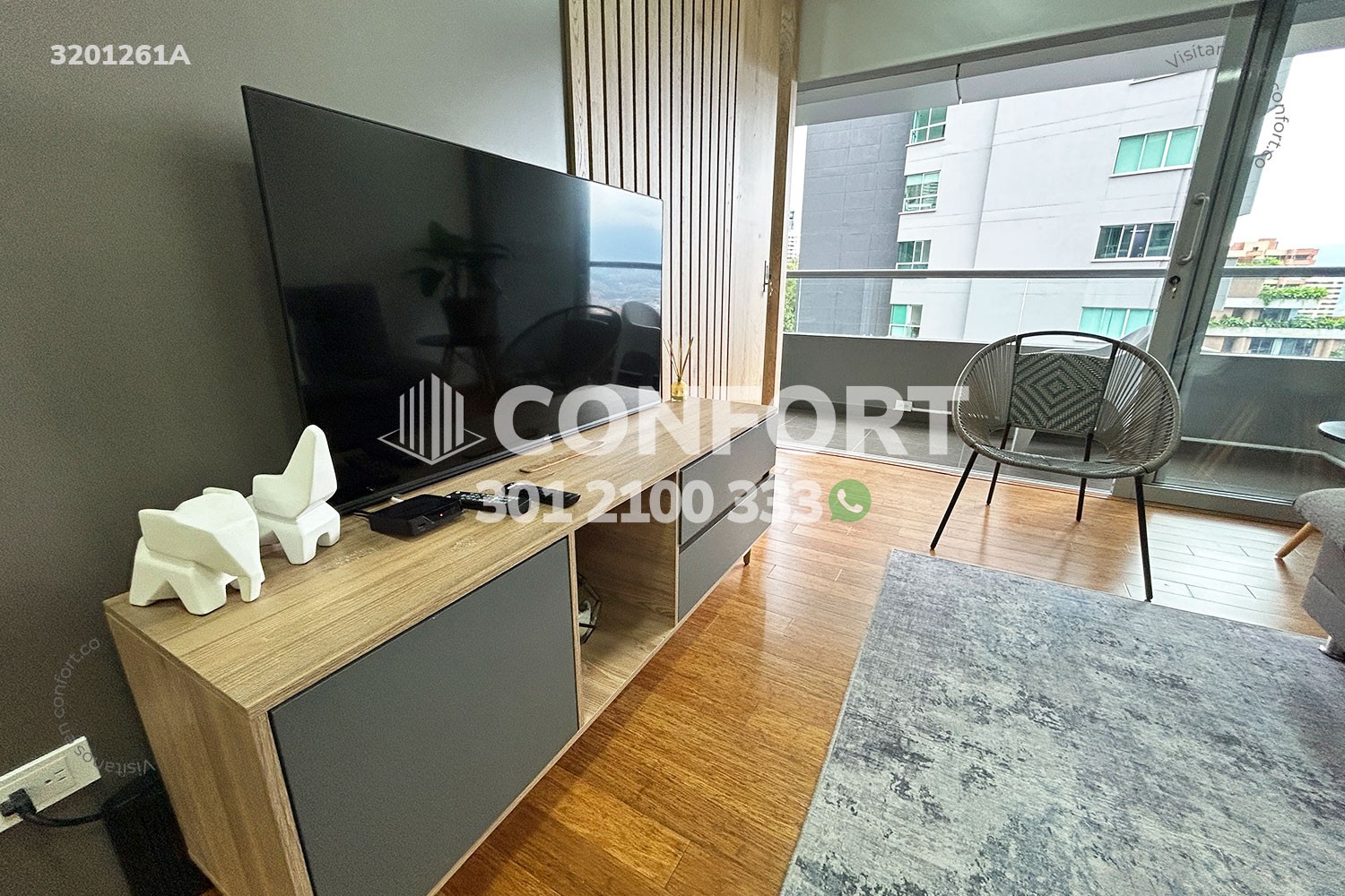 1BR Apartment in El tesoro (67 m²) - 3