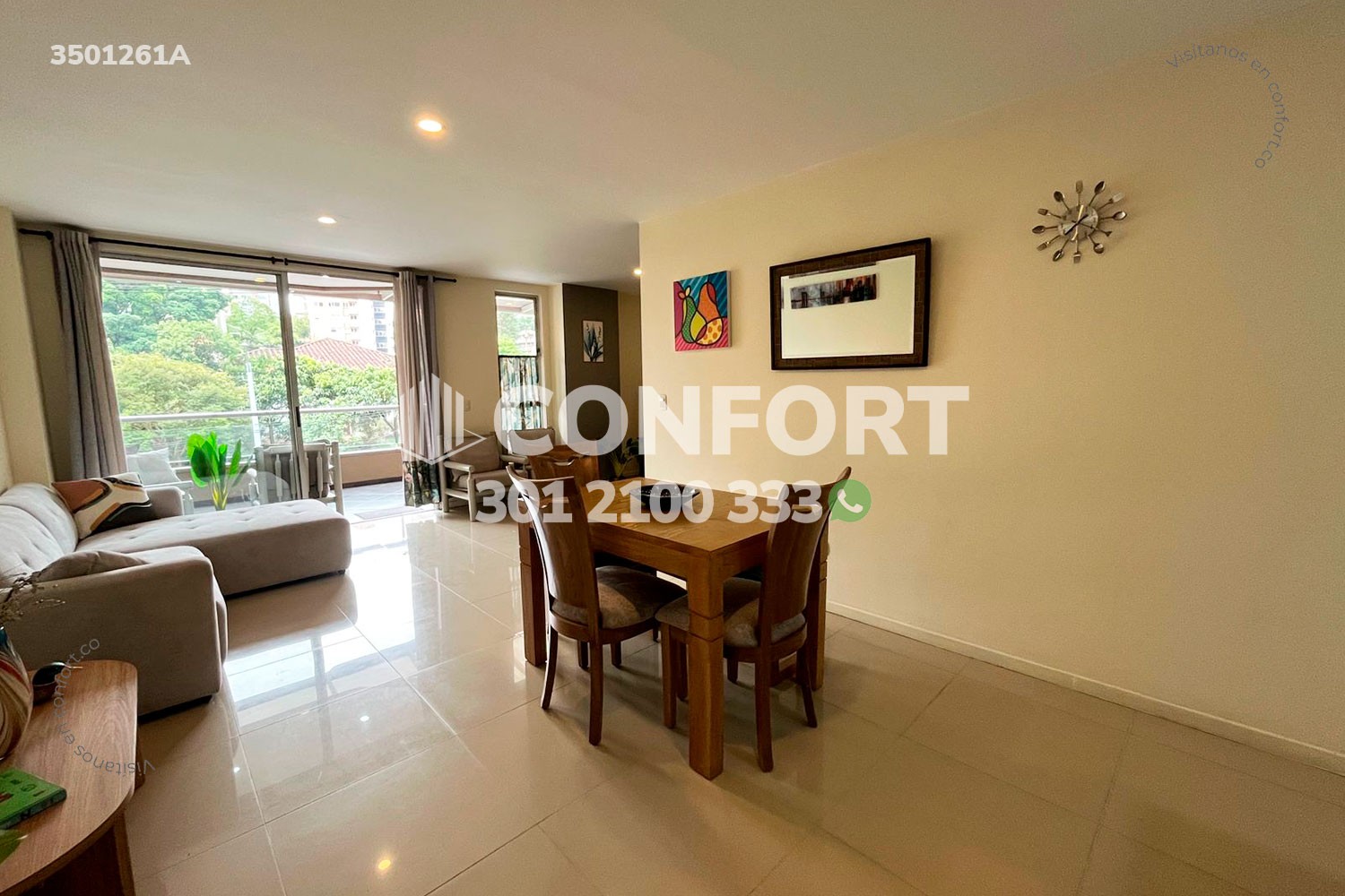 Apartamento en arriendo en Castropol, Medellín · foto 2 de 20