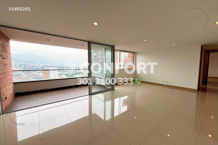 Apartamento de 3 alcobas en arriendo en Santa Maria De Los Angeles, Medellín, 135 m² · foto 3 de 24