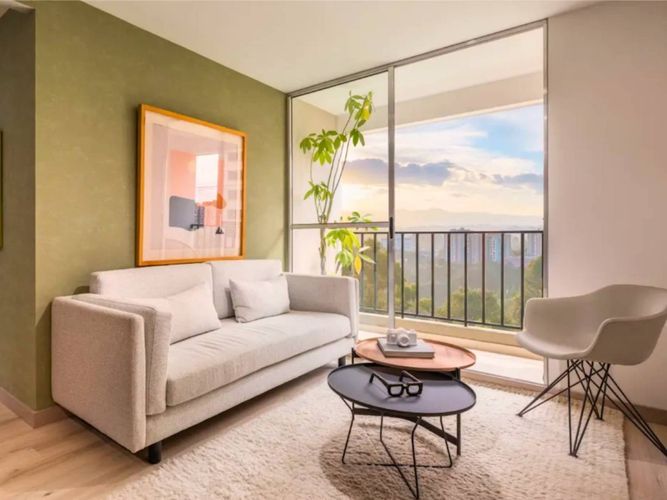 Apartamento de 3 alcobas en venta en El Porvenir, Rionegro, 66 m² · foto 3 de 9