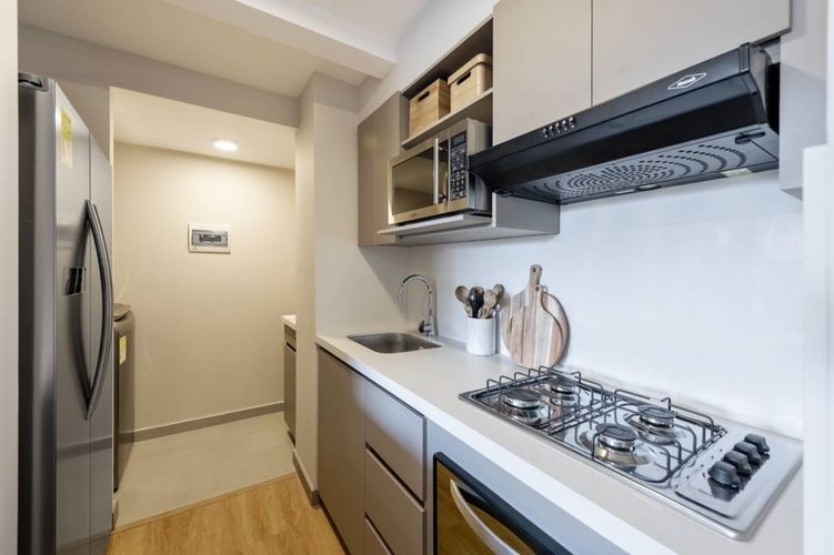 Apartamento de 1 alcoba en venta en Barro Blanco, Rionegro, 57 m² · foto 5 de 24