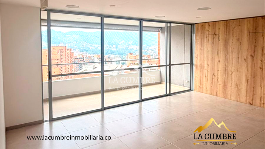 Apartamento de 3 alcobas en arriendo en Los Balsos, Medellín, 130 m² · foto 3 de 9