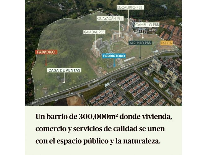 Apartamento de 1 alcoba en venta en Barro Blanco, Rionegro, 53 m² · foto 6 de 7