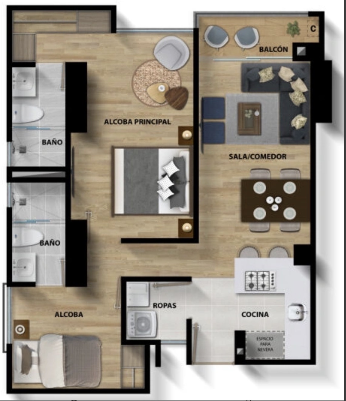 Apartamento en venta en Alameda, Bogotá · foto 22 de 22