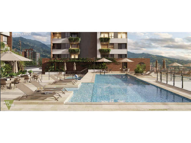 Apartamento de 1 alcoba en venta en El Tesoro, Medellín, 71 m² · foto 16 de 17