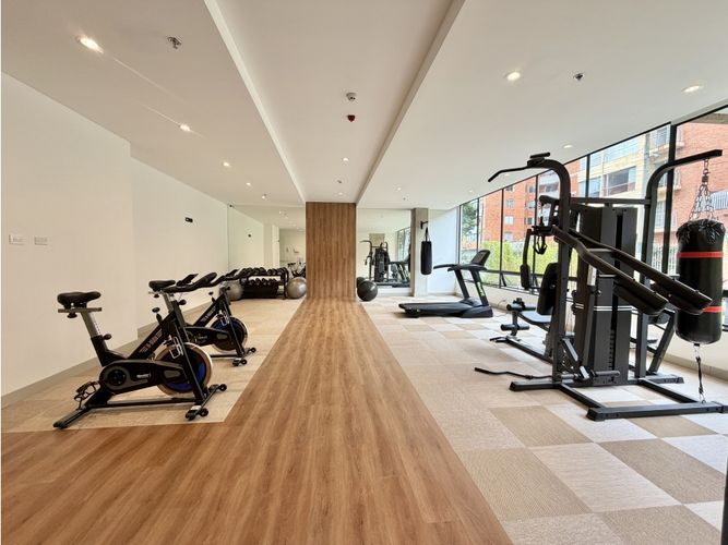 Apartaestudio en venta en Chico, Bogotá, 27 m² · foto 11 de 15