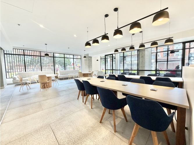 Apartaestudio en venta en Chico, Bogotá, 27 m² · foto 13 de 15