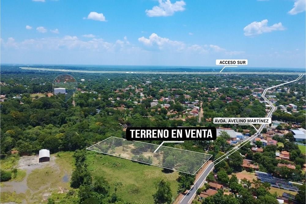 Amplio terreno comercial sobre Avda Avelino Martínez - San Lorenzo — foto 2
