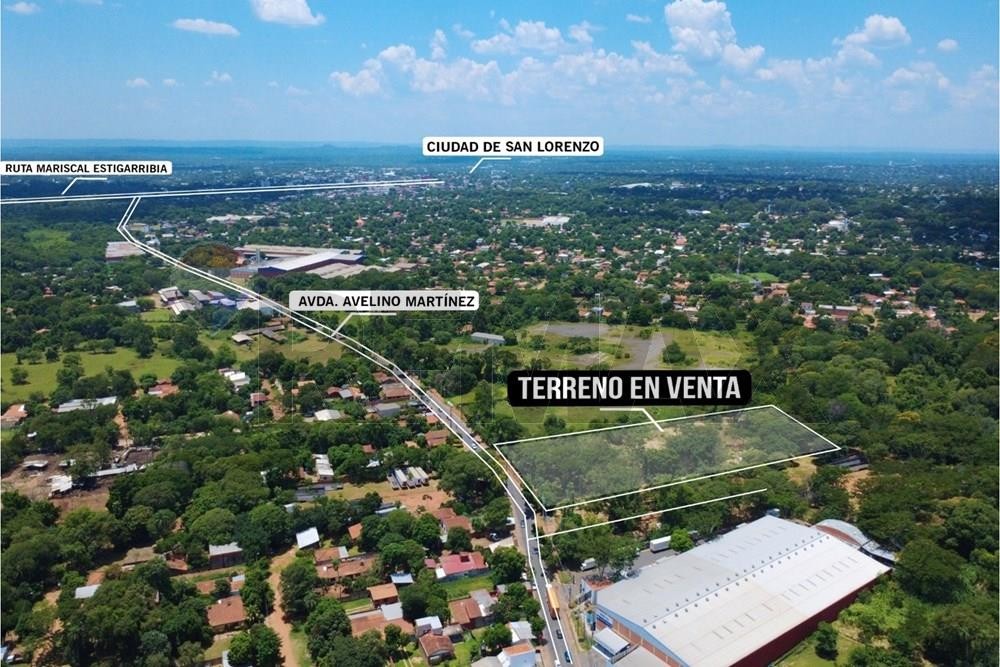 Amplio terreno comercial sobre Avda Avelino Martínez - San Lorenzo — foto 3