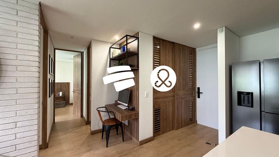 Apartamento de 2 alcobas en venta en El Poblado, Medellín, 76 m² · foto 5 de 13