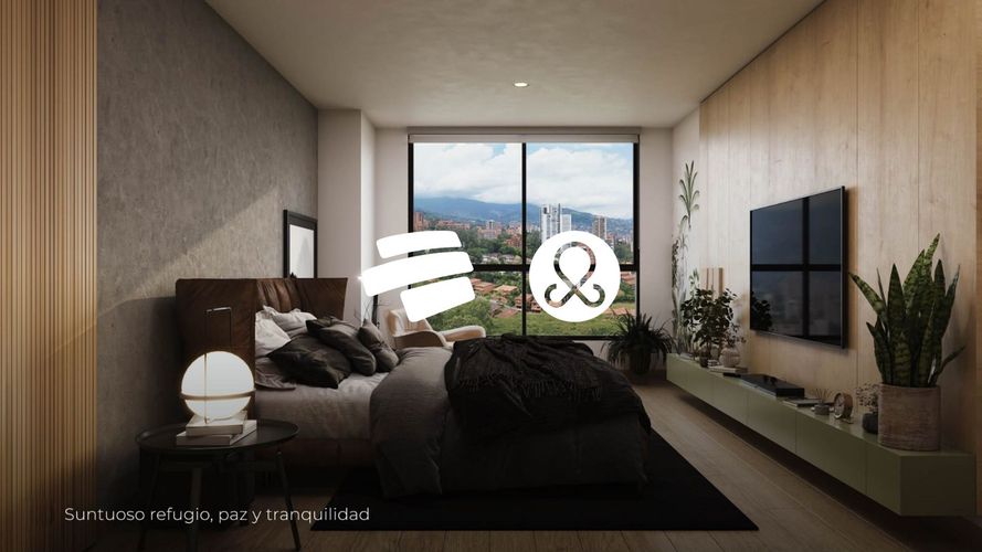 Apartamento de 3 alcobas en venta en El Castillo, Medellín, 126 m² · foto 11 de 14