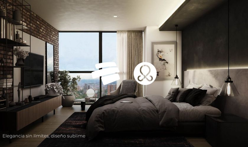 Apartamento de 3 alcobas en venta en El Castillo, Medellín, 126 m² · foto 12 de 14