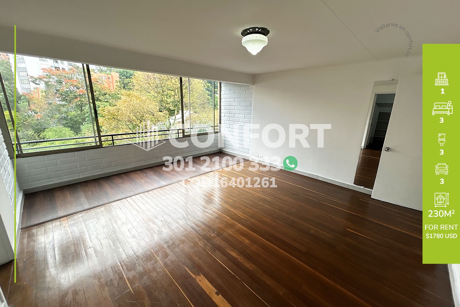 3BR Apartment in Milla de Oro (230 m²)