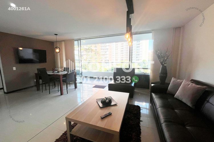 Apartamento de 3 alcobas en arriendo en Los Balsos, Medellín, 100 m² · foto 2 de 24