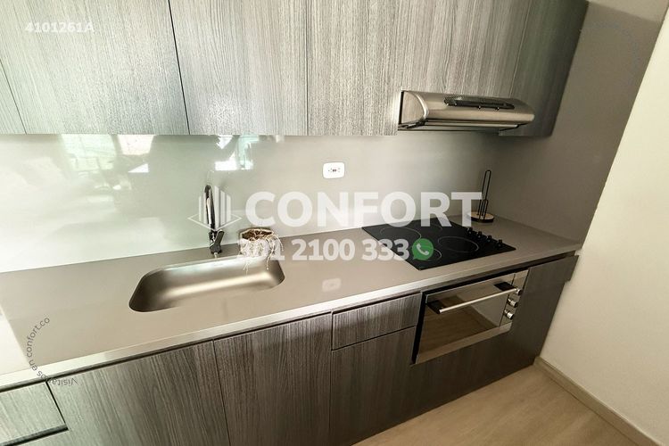 Apartamento de 1 alcoba en arriendo en Los Balsos, Medellín, 58 m² · foto 8 de 18