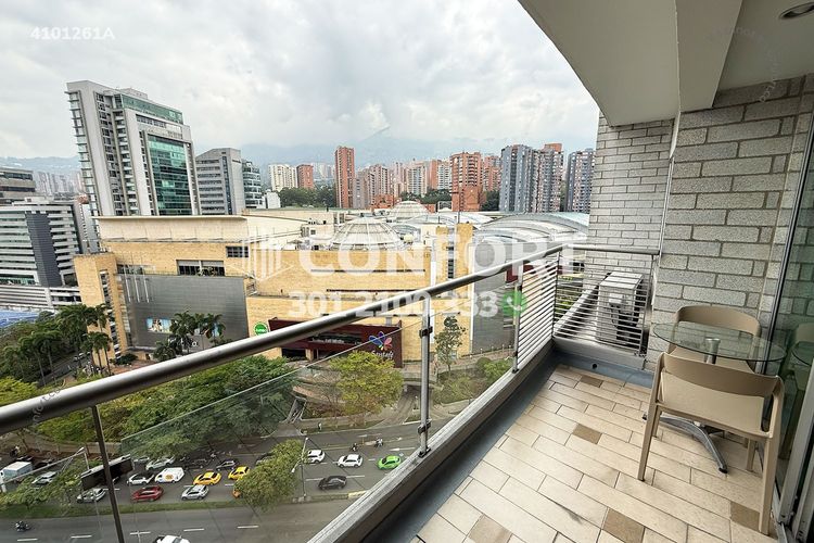 Apartamento de 1 alcoba en arriendo en Los Balsos, Medellín, 58 m² · foto 9 de 18