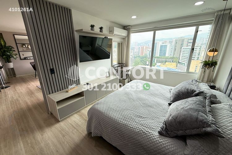 Apartamento de 1 alcoba en arriendo en Los Balsos, Medellín, 58 m² · foto 13 de 18