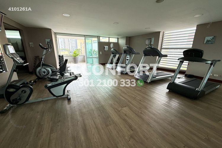 Apartamento de 1 alcoba en arriendo en Los Balsos, Medellín, 58 m² · foto 17 de 18