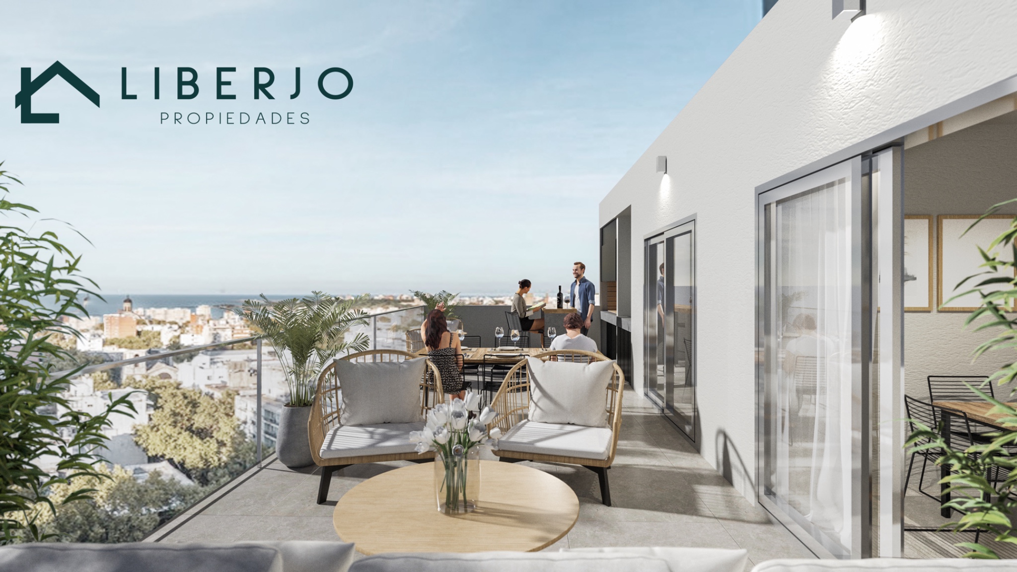 Excelente apartamento de 1 dormitorio en Barrio Sur a Estrenar - Widok 2
