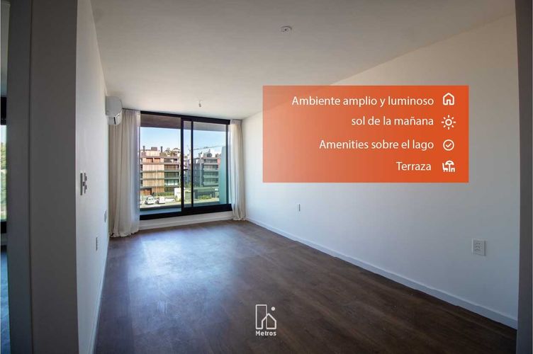 Venta Apartamento Parque Miramar 1 Dormitorio - Terraza + Amenities al lago - Garaje