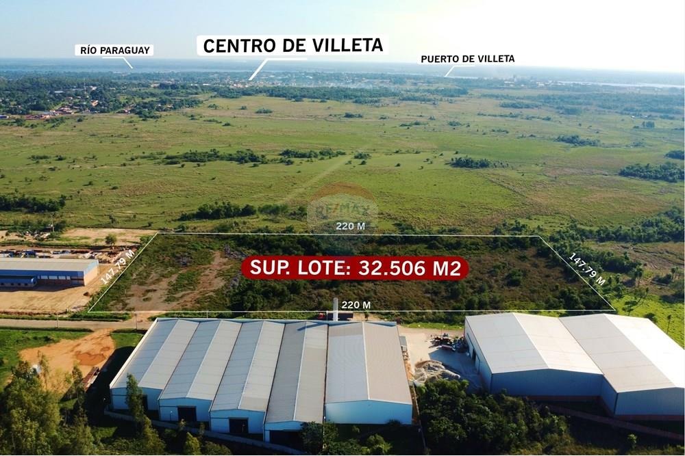 TERRENO INDUSTRIAL EN VILLETA EN VENTA — foto 2