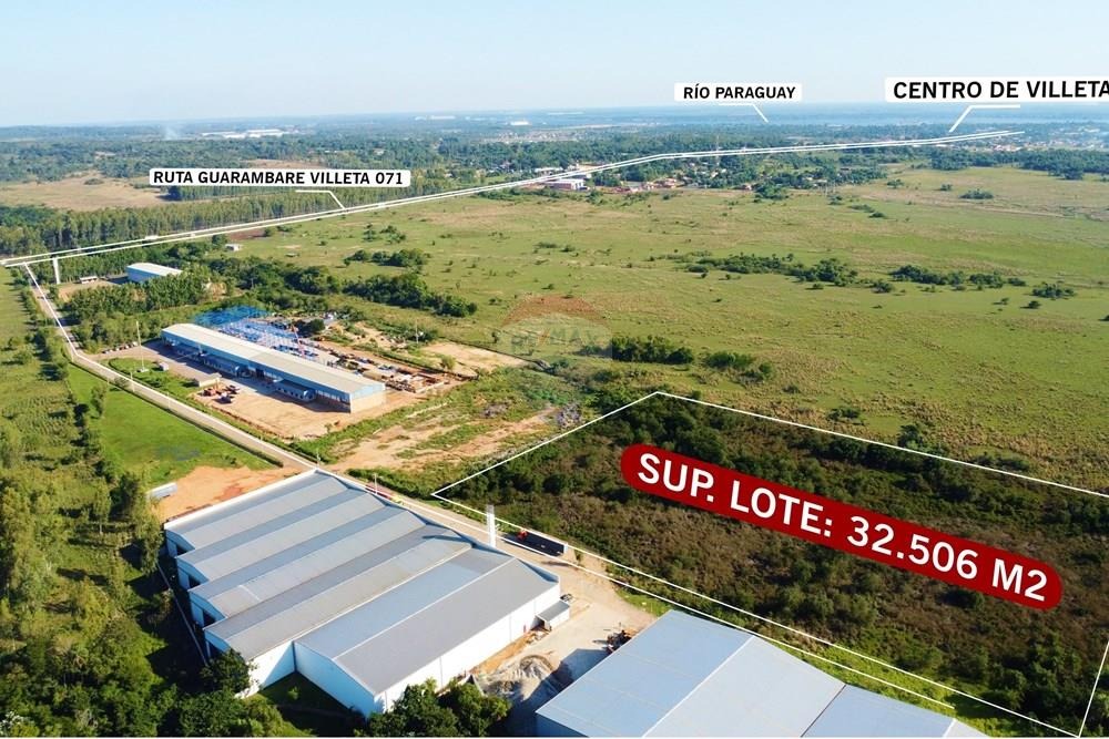 TERRENO INDUSTRIAL EN VILLETA EN VENTA — foto 3