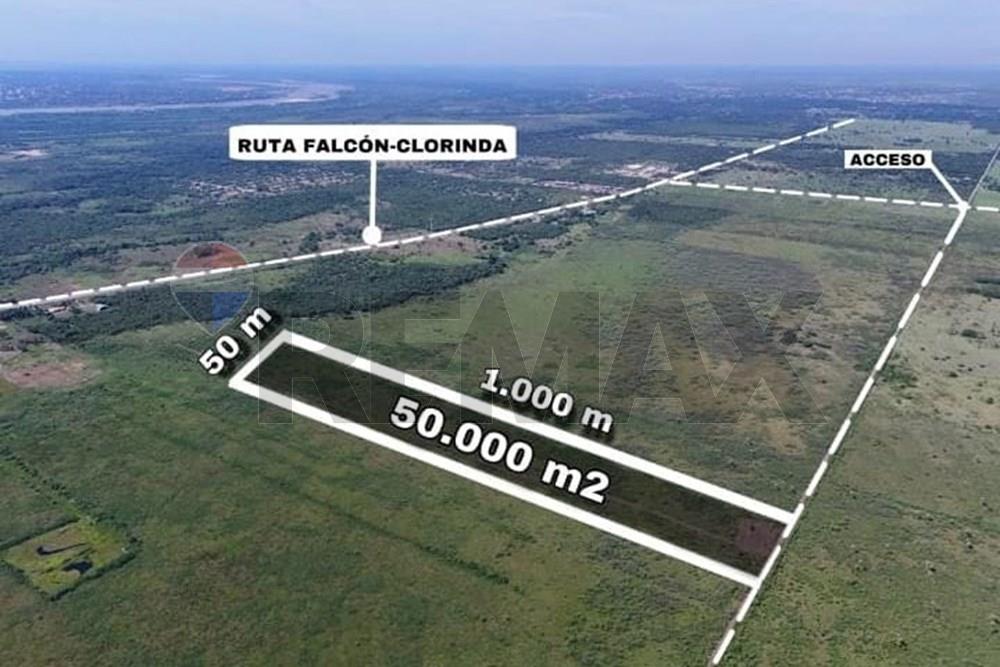 TERRENO DE 50.000 M2 EN CHACO'I - PUERTO FALCÓN EN VENTA — foto 2