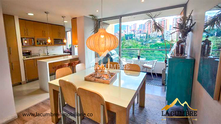 Apartamento de 3 alcobas en arriendo en El Poblado, Medellín, 200 m² · foto 6 de 12