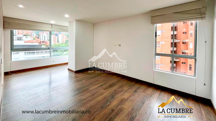 Apartamento de 2 alcobas en arriendo en Los Balsos, Medellín, 121 m² · foto 10 de 11