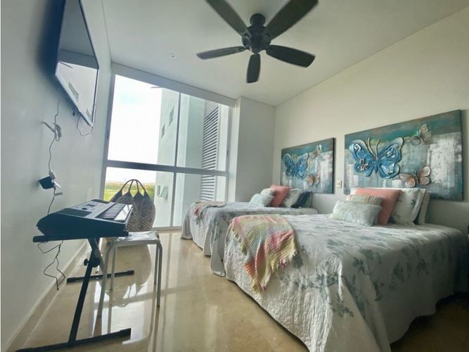 Apartamento de 3 alcobas en arriendo en Karibana, Cartagena, 167 m² · foto 11 de 24