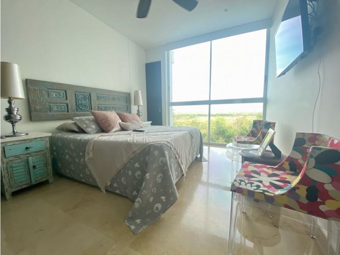 Apartamento de 3 alcobas en arriendo en Karibana, Cartagena, 167 m² · foto 14 de 24