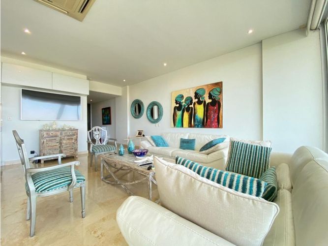 Apartamento de 3 alcobas en arriendo en Karibana, Cartagena, 167 m² · foto 23 de 24