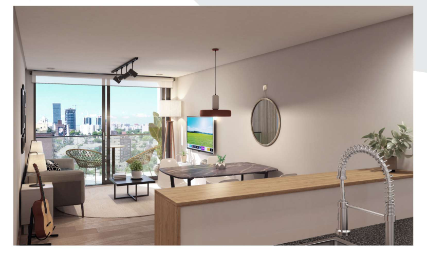 Venta apartamento monoambiente. Parque Batlle. A estrenar con patio.  Dueño vende. - Widok 5