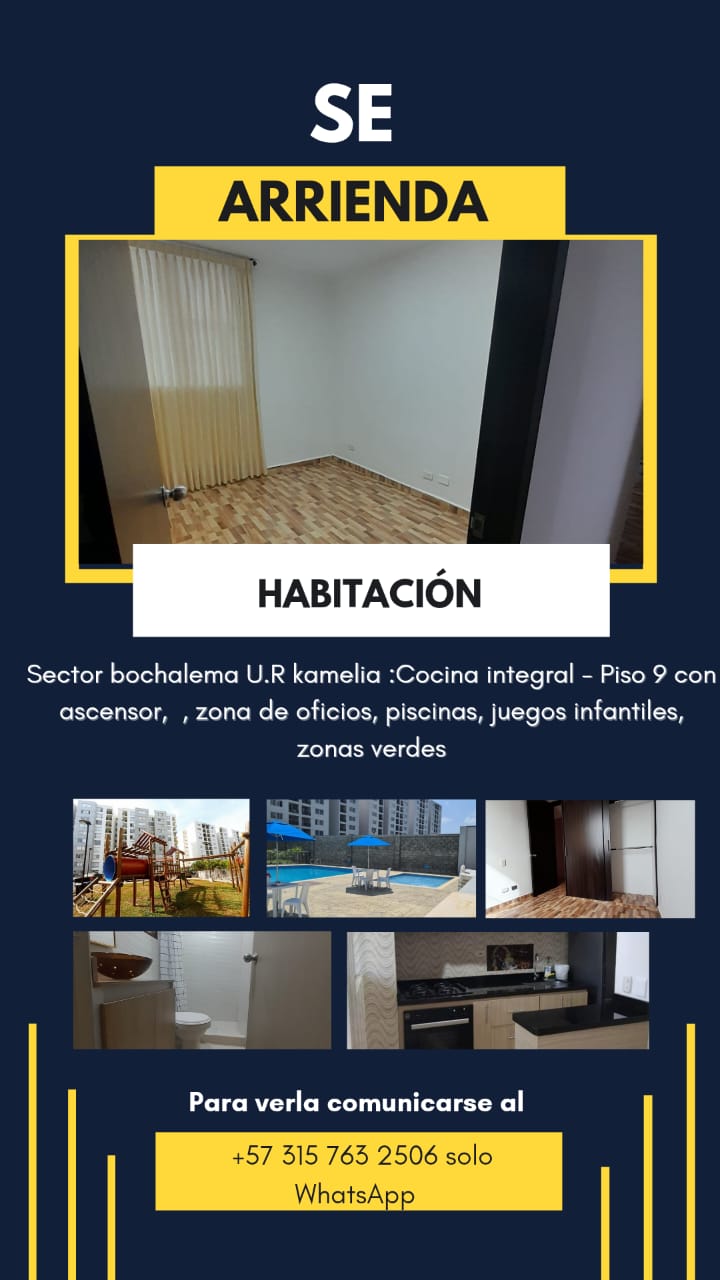 Habitación en arriendo en Bochalema