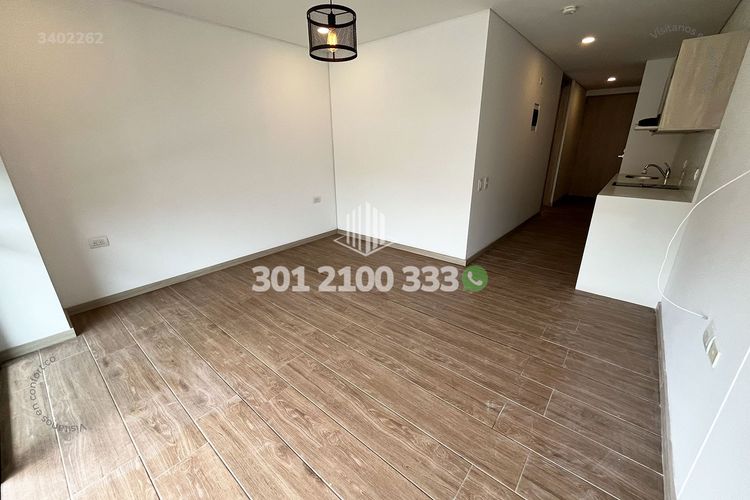 Apartamento de 1 alcoba en arriendo en Loma Del Escobero, Envigado, 57 m² · foto 2 de 22